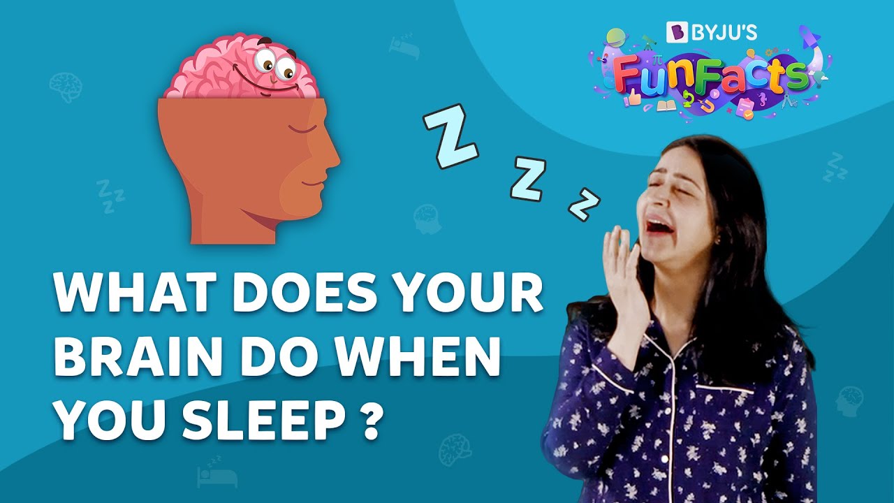 What Happens To Your Brain While You Sleep? | BYJU’S Fun Facts | BYJU'S - Class 6, 7 & 8