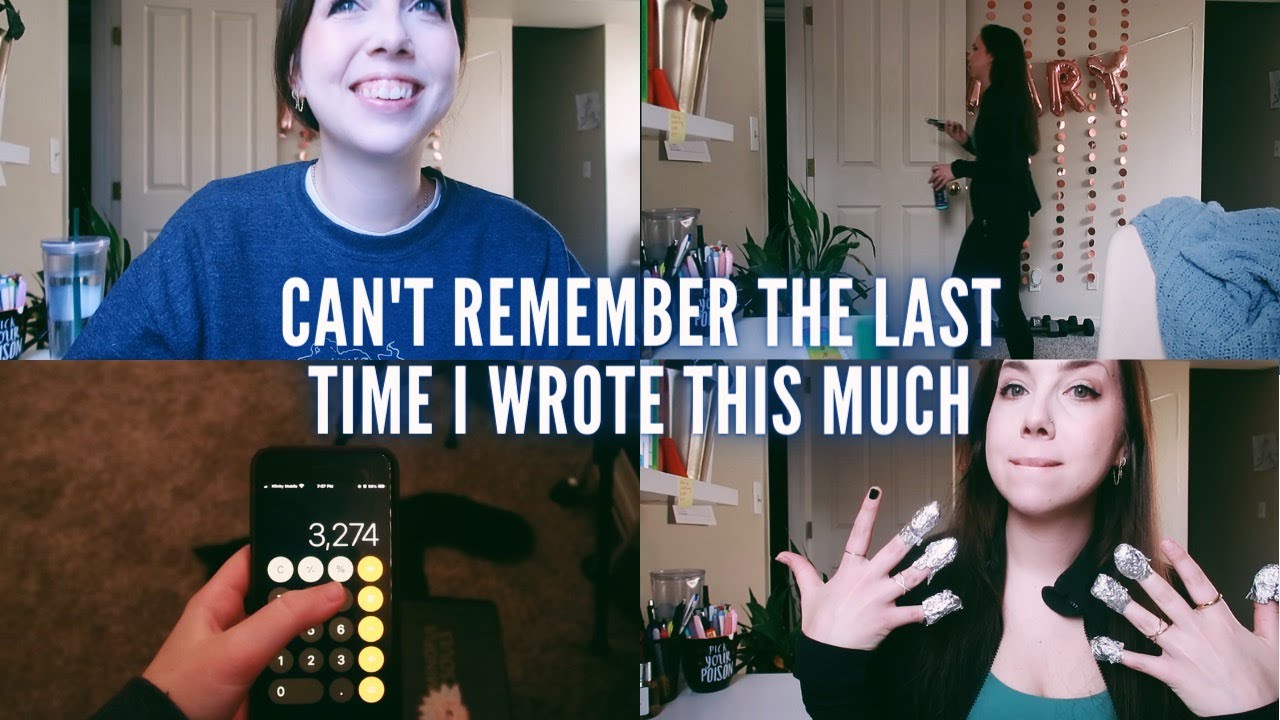 dictating is saving this book // writing vlog
