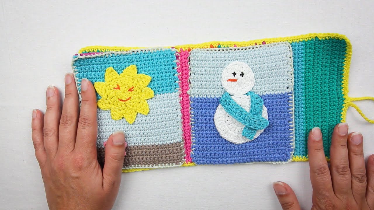 Crochet Four Seasons Silent Book - video course