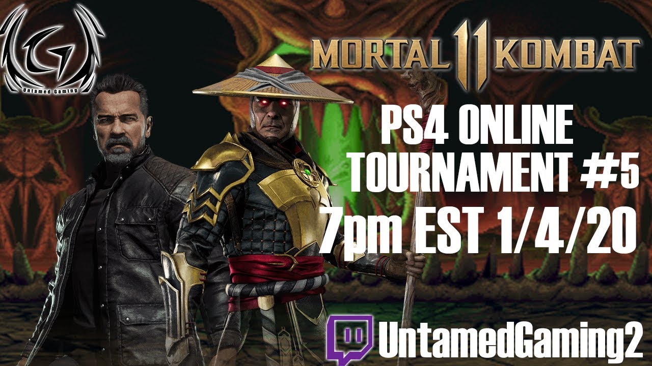 MK11 Season 1 PS4 Online Tournament #5 1/4/20
