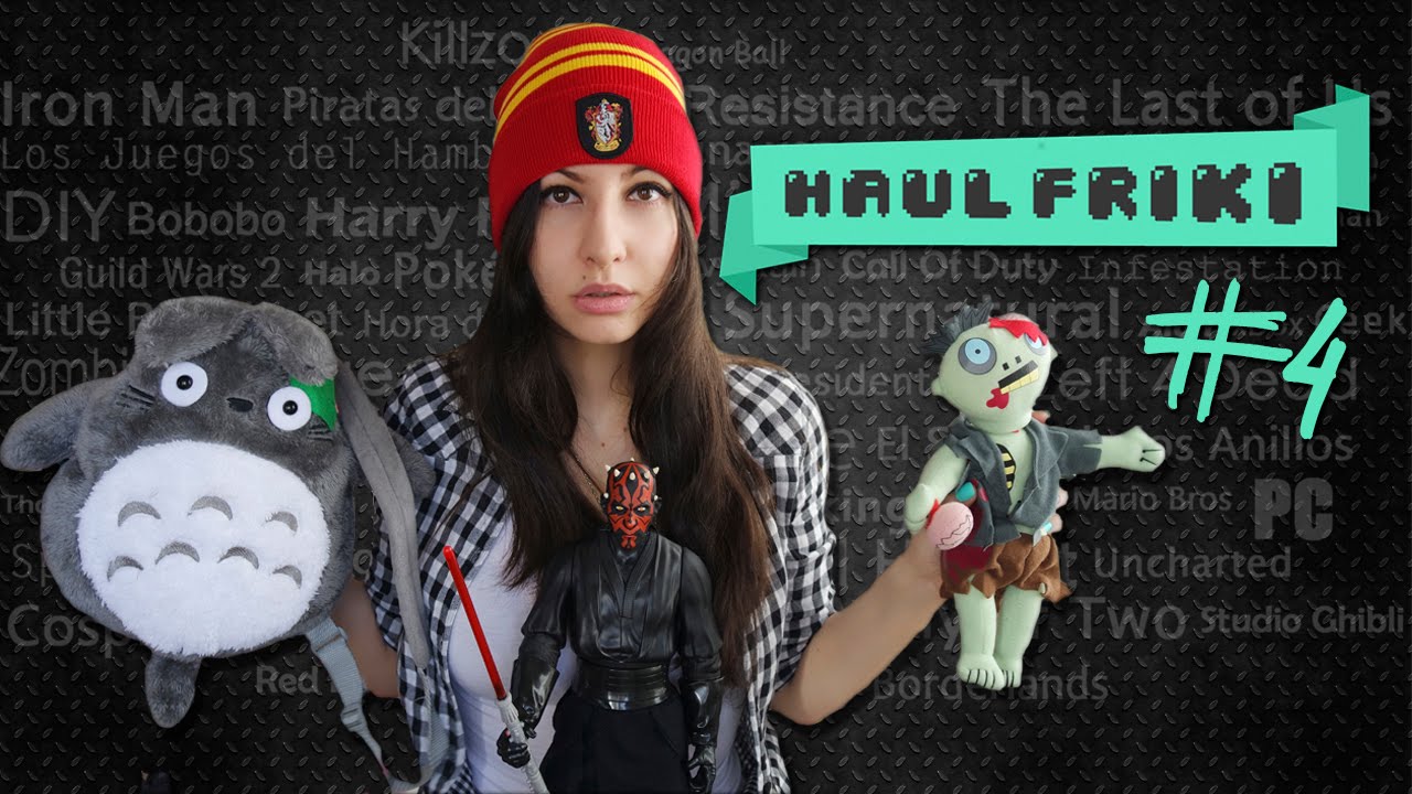 Haul Friki #4 (Regalos de Navidad, Star Wars, Harry Potter, Totoro, zombies...)