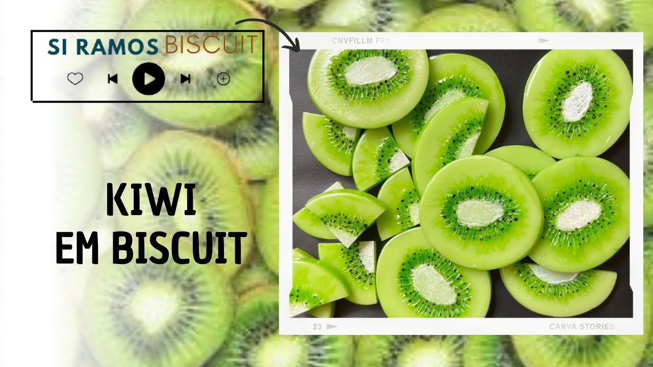 Kiwi em Biscuit - Si Ramos Biscuit