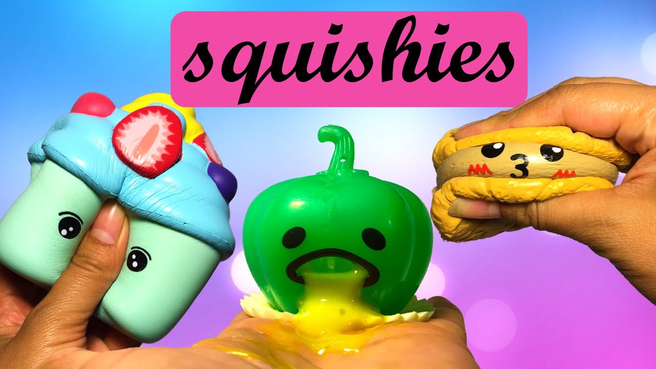 Slow rising + scented squishies + slime squishy! Deel 2