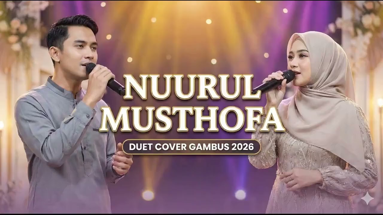Sholawat Merdu NUURUL MUSTHOFA (Gambus Modern) + Lirik & Terjemahan | Penyejuk Hati 💖