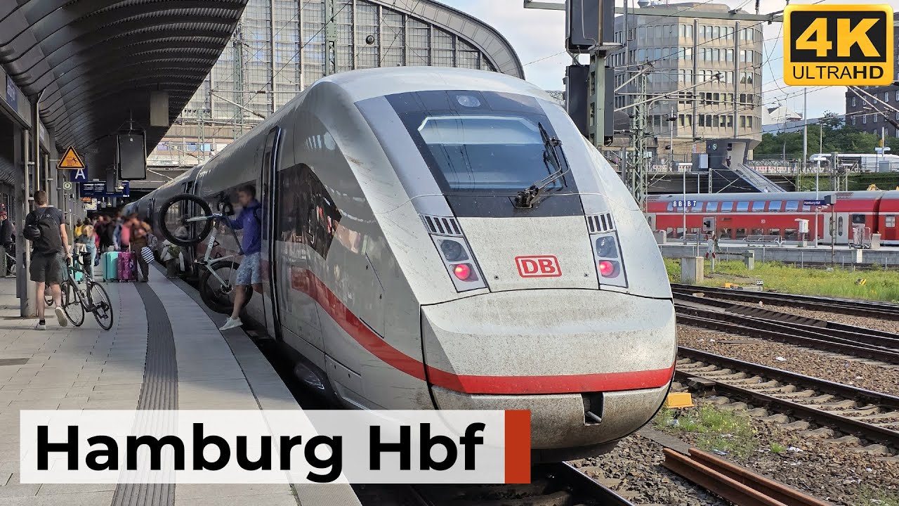 Hamburg Hbf 16.08.2025 - Starker ICE- und FlixTrain-Verkehr am Morgen & Nachmittag