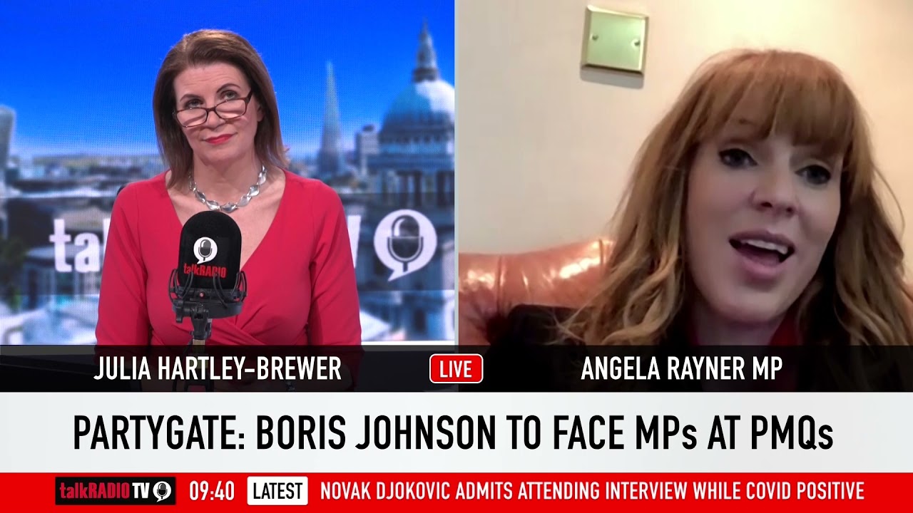 Angela Rayner takes apart Boris Johnson over lockdown-breaking party