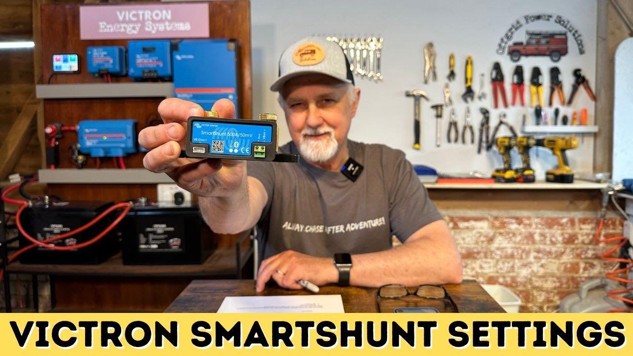 Подробное объяснение настроек Victron SmartShunt