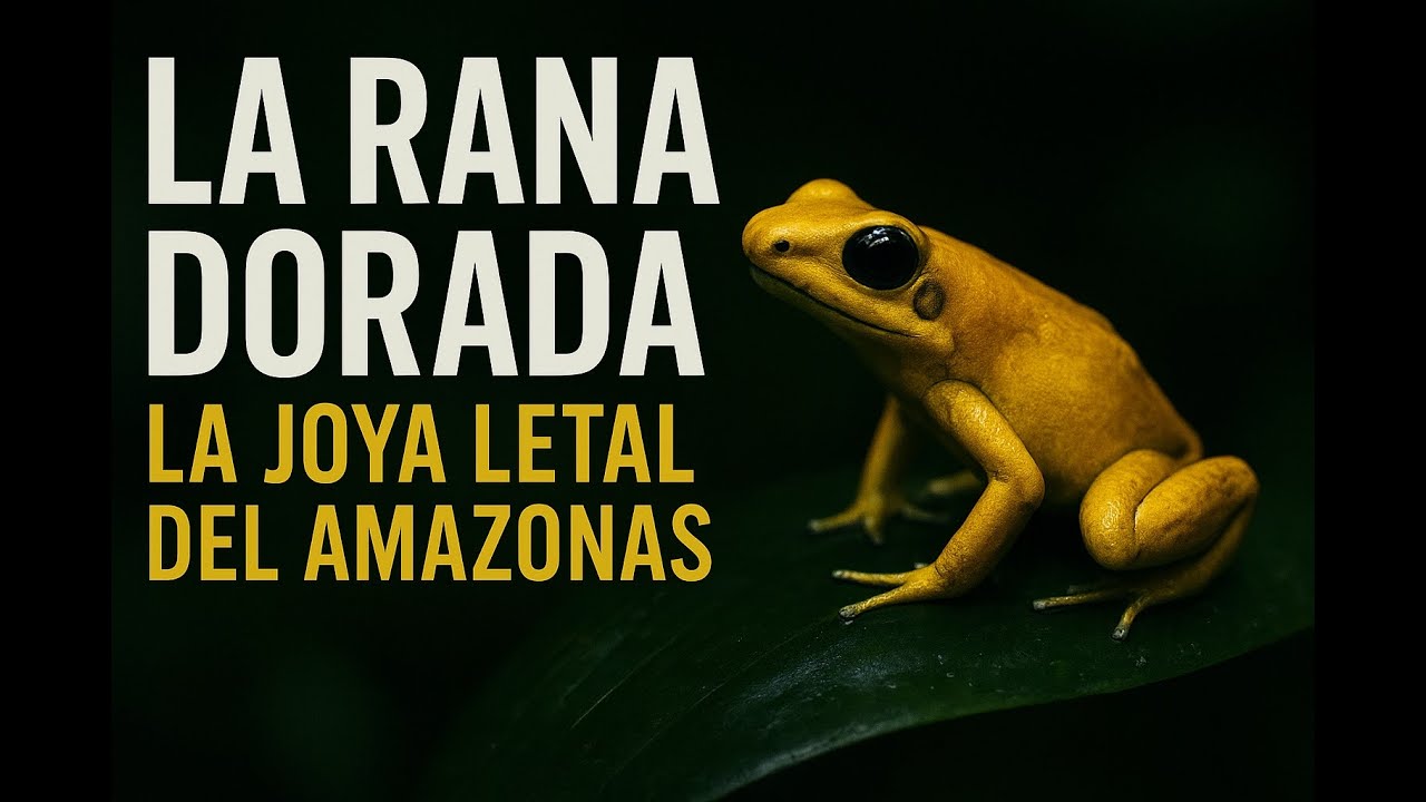 La Rana Dorada: La Criatura M&aacute;s Venenosa del Planeta