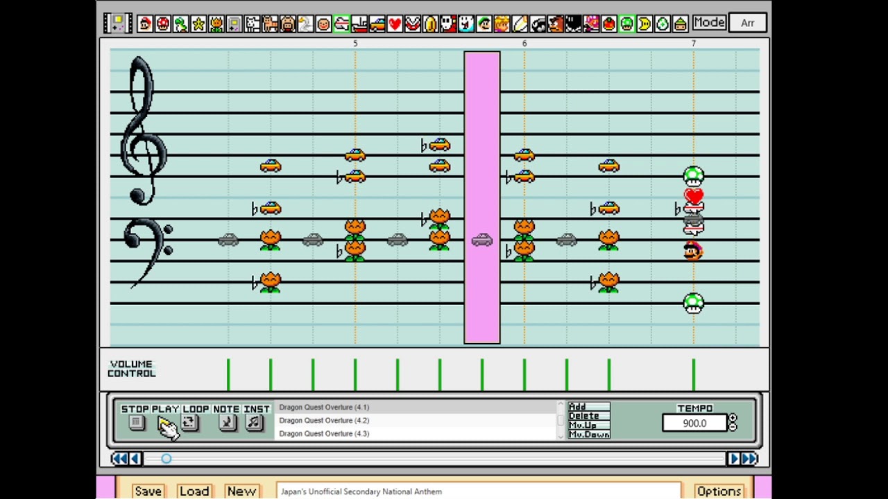 Mario Paint | Overture - Dragon Quest