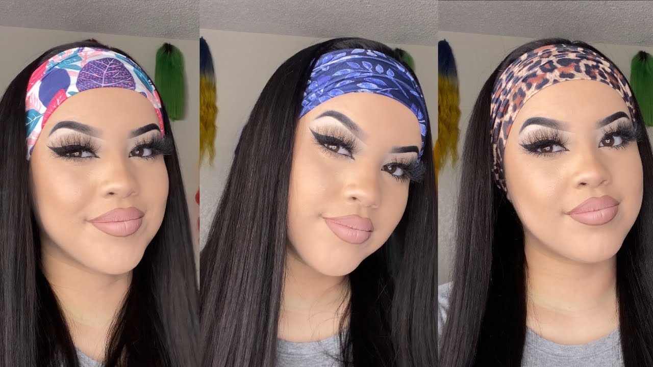 Trying a headband wig |  #ISEEHAIRALIEXPRESS