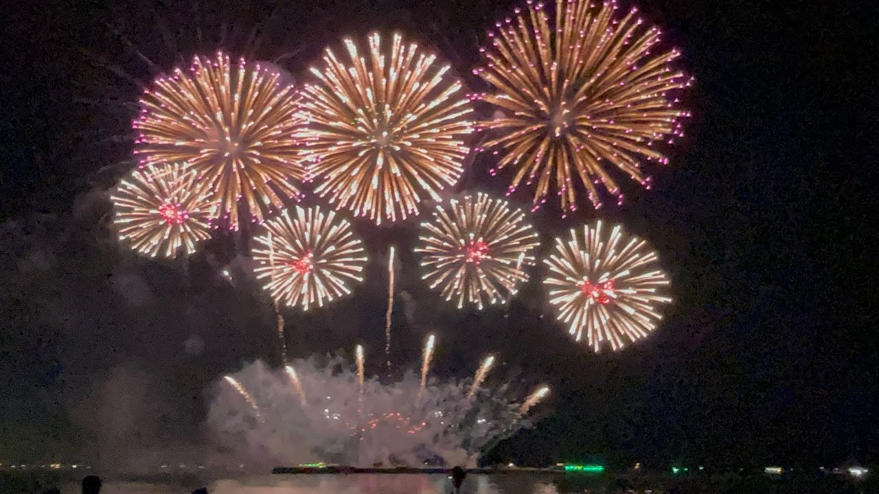 Pattaya Fireworks Festival won no.1 title in ASEAN #fireworks #pattaya #singapore