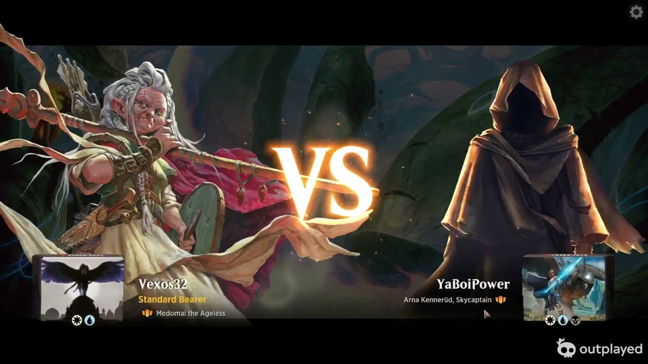 MTG Arena - Brawl ( Medomai The Ageless )