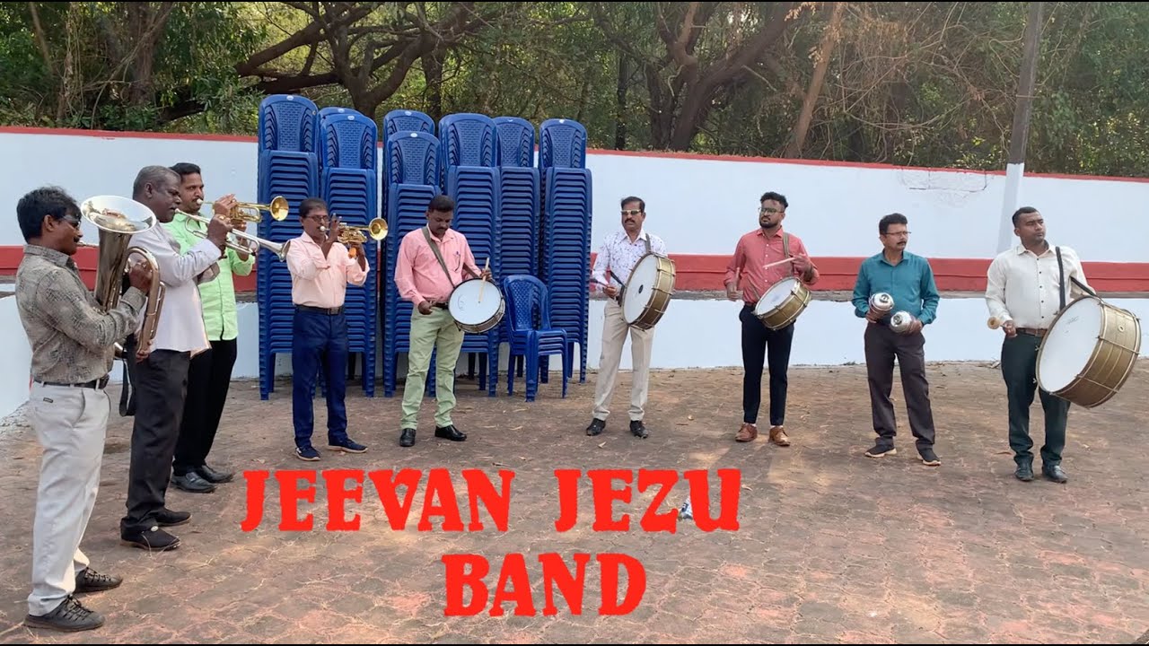 Jeevan Jezu Band - Festival St. Vincent Pallotti Church Kumta - India 17. 1. 2026 another Song live