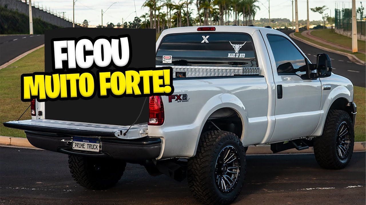 O SOM DA F-250 FICOU PRONTO!