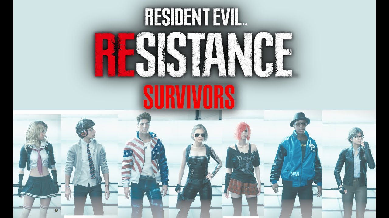 Resident Evil Resistance COMPLETE Survivors Skills Equipments Skins Showcase 4/17