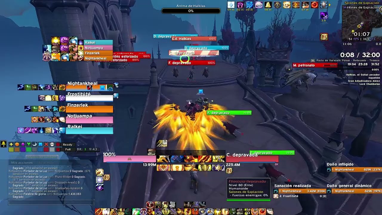 Salas de expiacion +11 ‐ Paladin Reprension POV 699ilvl - The War Within temporada 3