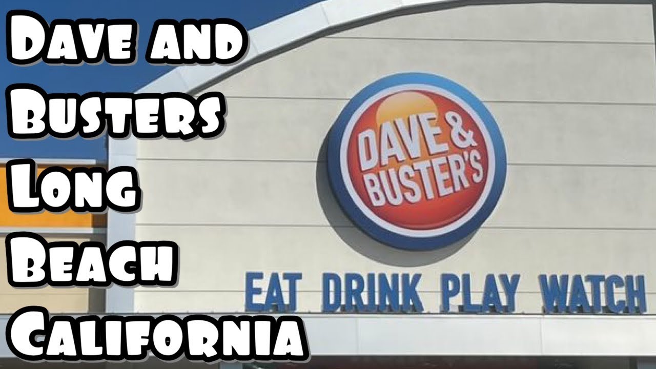 Dave and Busters Arcade Tour! NEW AND EXCLUSIVE GAMES! (Long Beach, California)