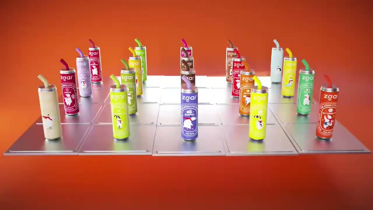 Disposable the absolute zero vape（cola bottle style）