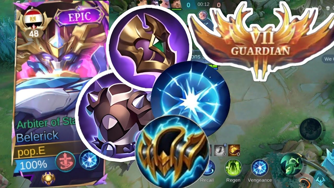 belerick unbeatable giant 🔥|بيليرك داس عليهم جامد المرادي 🤣 #mobilelegends #mlbb #tank #belerick 