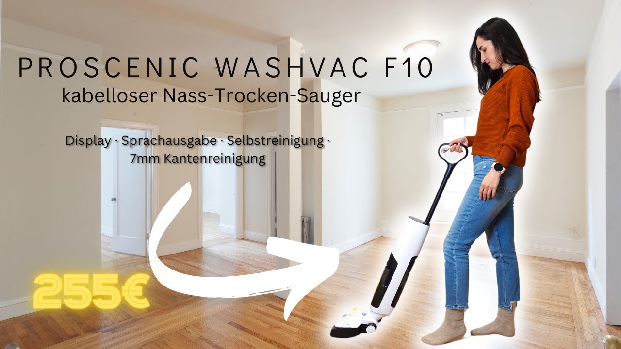 Proscenic F10: Wie gut ist der Nass-Trocken-Sauger wirklich?  /moschuss.de