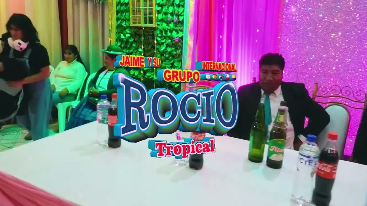 jaime y su grupo rocio tropical en aniv. em.promotora lina 4 juliaca ger.sr rene laura b. 06-03-26.