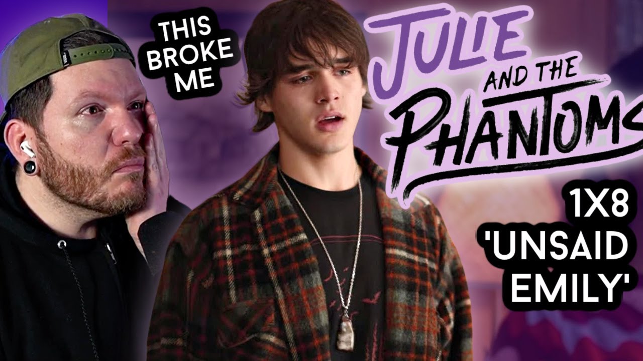 This song broke me! | Julie and The Phantoms REACTION 1x8 'Unsaid Emily' | First time watching!