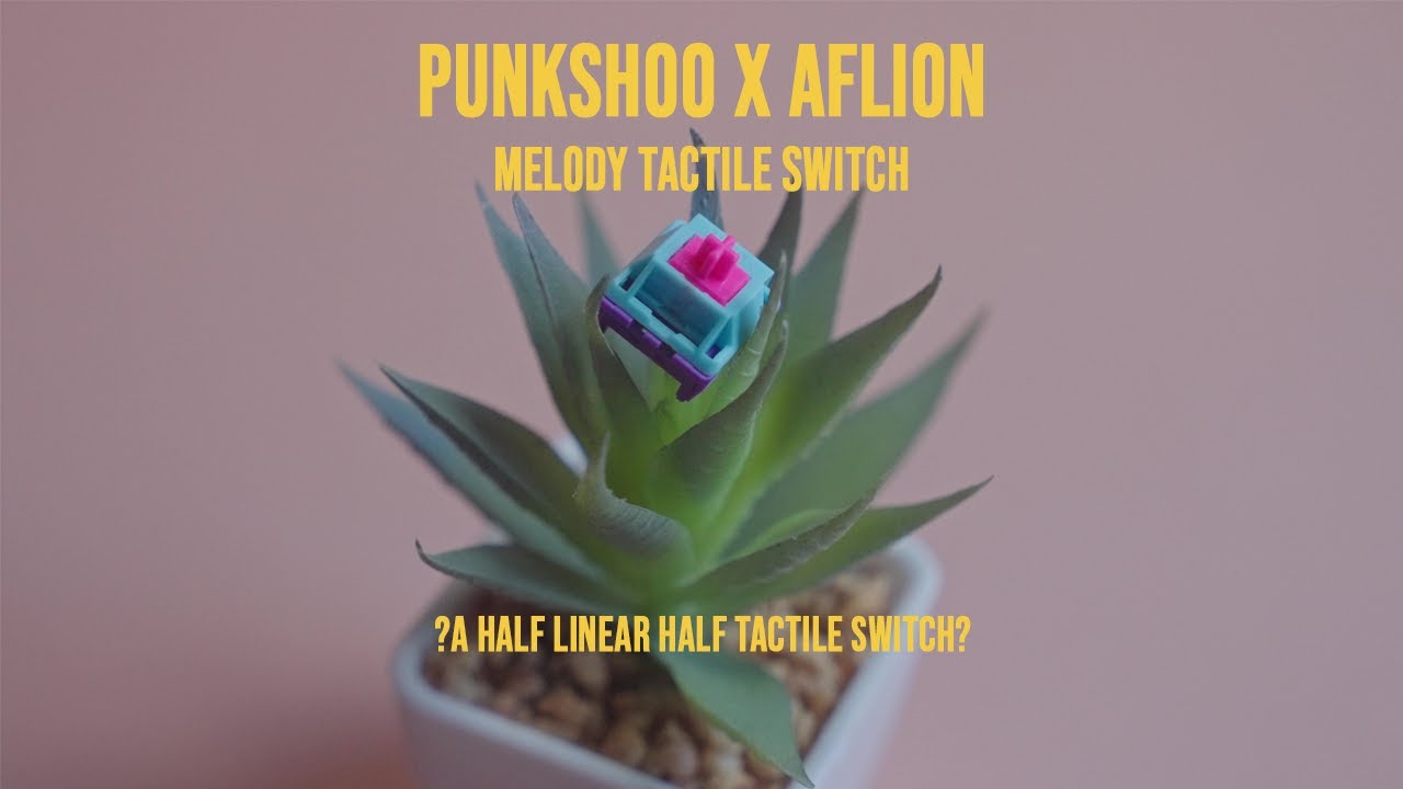 a half linear half tactile switch? | Punkshoo Melody Tactile Switch