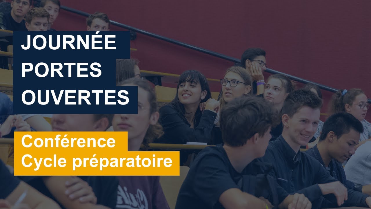 9h30 - 10h30 : Conférence Cycle Préparatoire (Parcoursup et informations concernant les options)