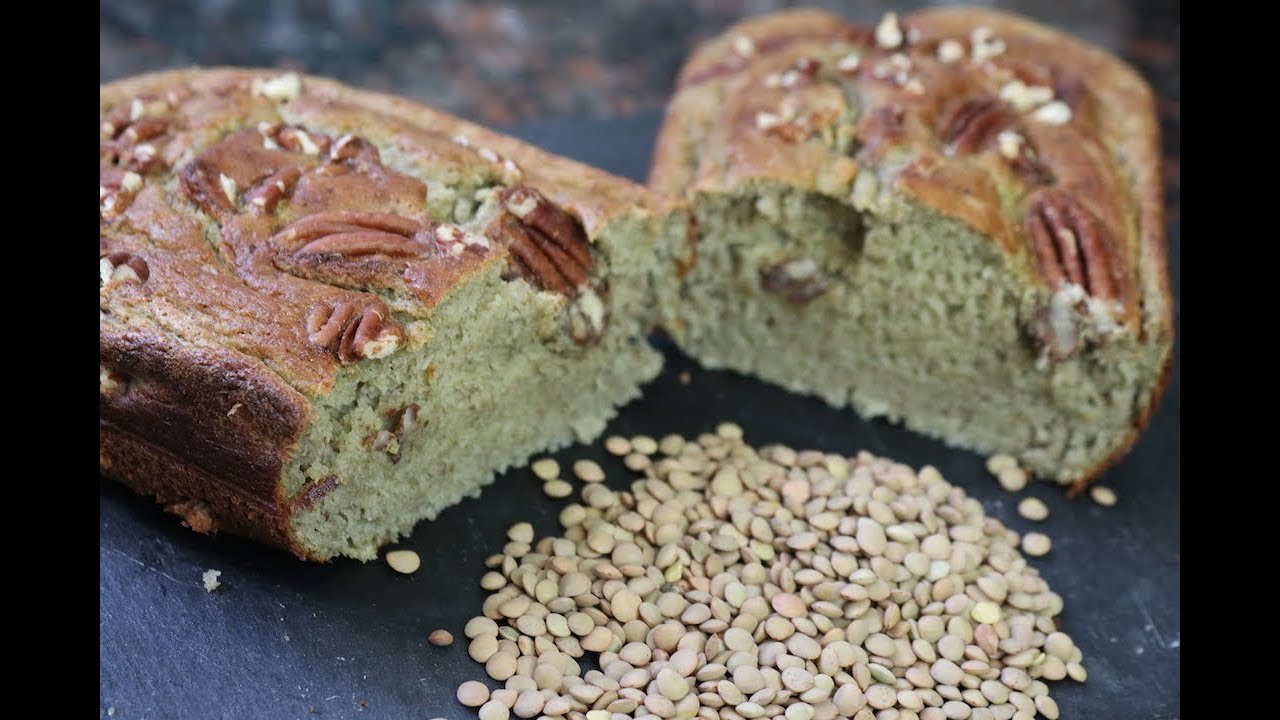 PAN DE LENTEJAS y platano sin gluten ni harinas | JOSS YUMMIE |