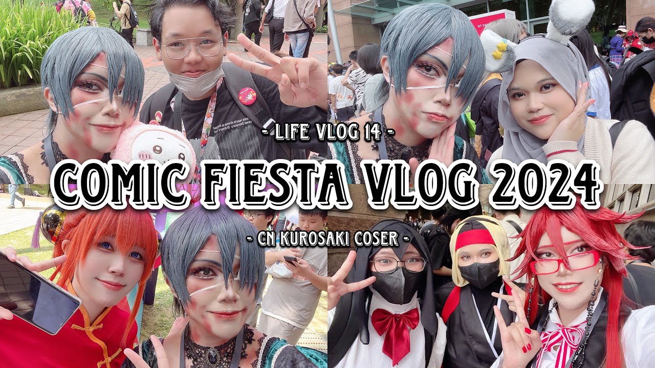 COMIC FIESTA VLOG 2024 | Life Vlog 14