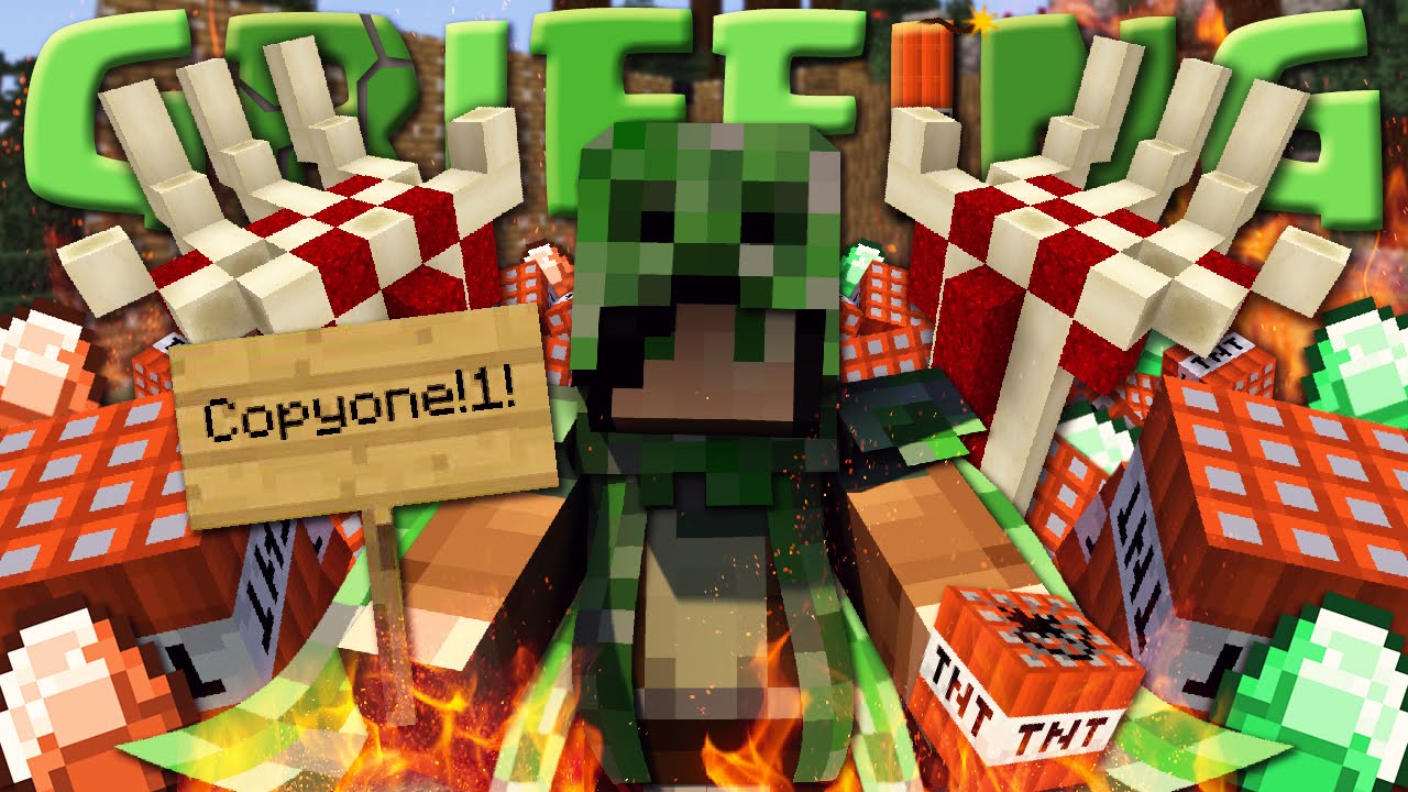 GRIEFFO LA STRUTTURA CHE MI HANNO COPIATO!!11!1 - Minecraft ITA - GRIEFING