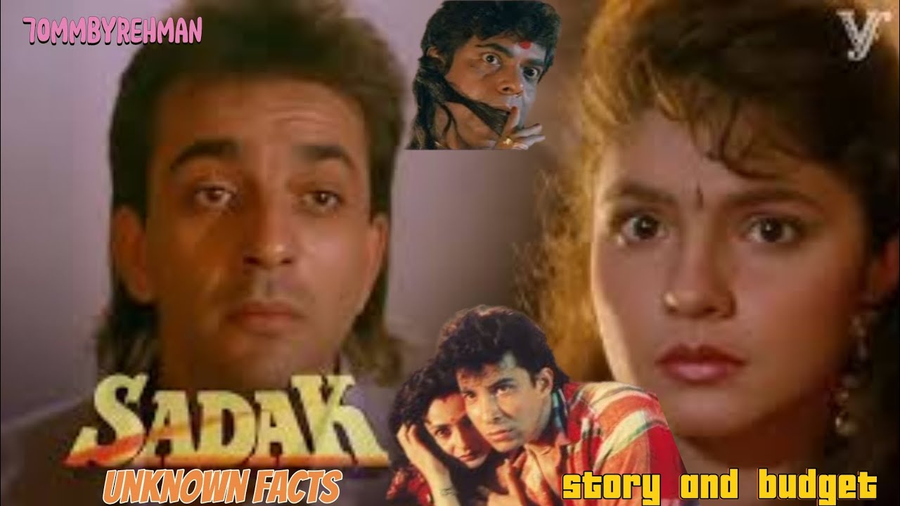 Sadak movie 1991| unknown facts story and budget|Sanjay duty,Pooja Bhatt,Deepak tijori hit film