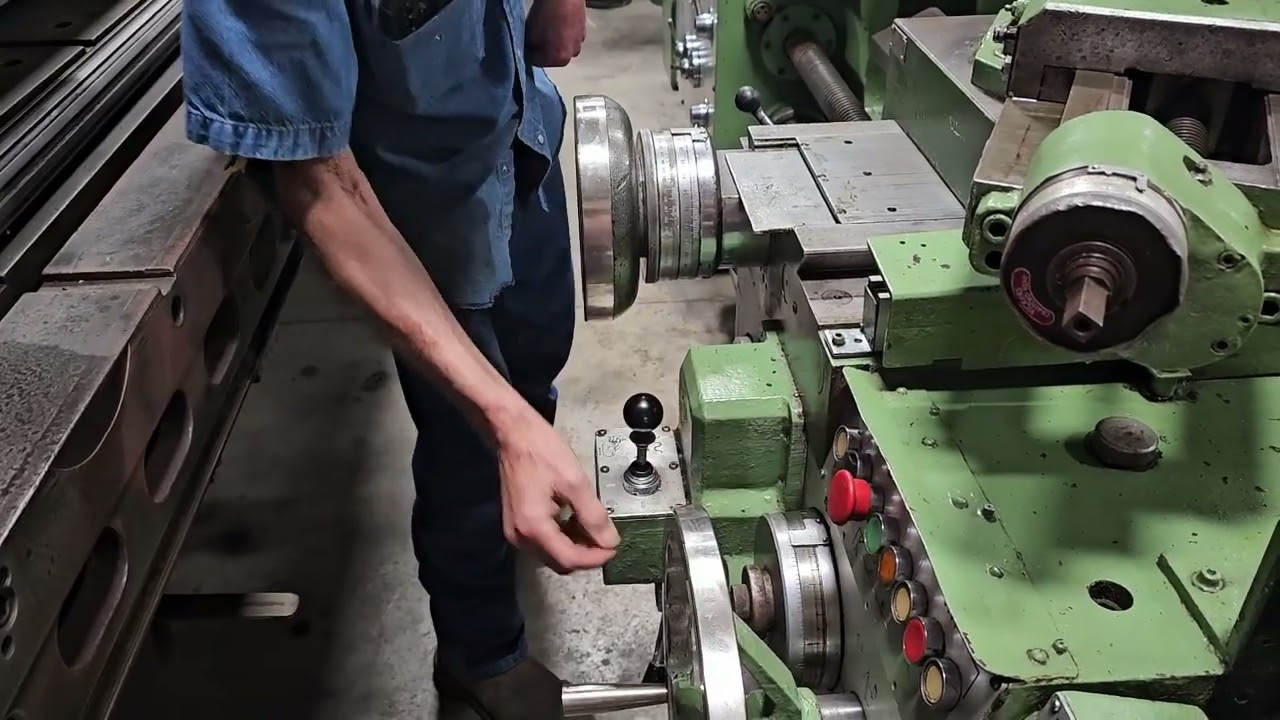 Broadbent Hollow Spindle Lathe
