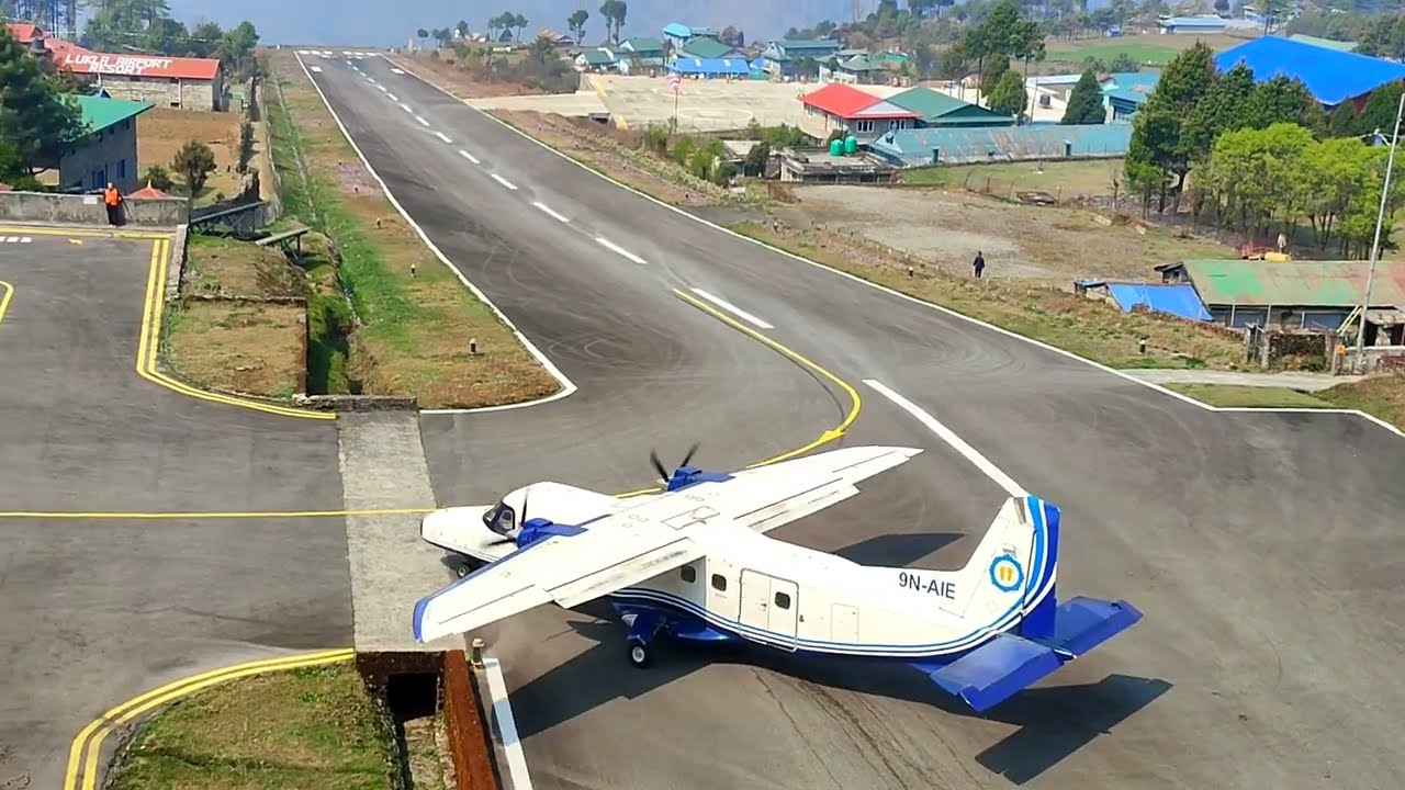 Lukla Airport: A day spotting planes in the world's most dangerous airport | Tenzing Hillary Airport