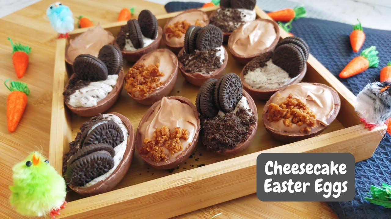 Easter Egg Cheesecake | Easter Egg with Cheesecake filling