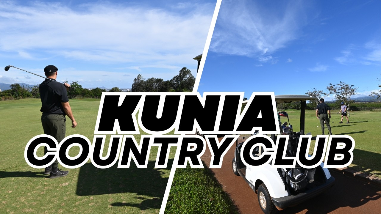 Golfing at Royal Kunia Country Club ⛳ | Hawaii Golf Vlog