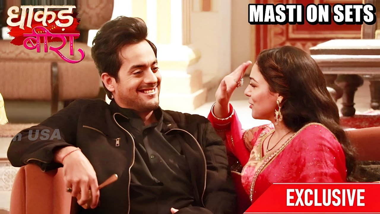 Dhaakad Beera: Neha Rana (Karishma) & Gaurav S Bajaj (Samrat) Masti During CUTE Moment | ON LOCATION