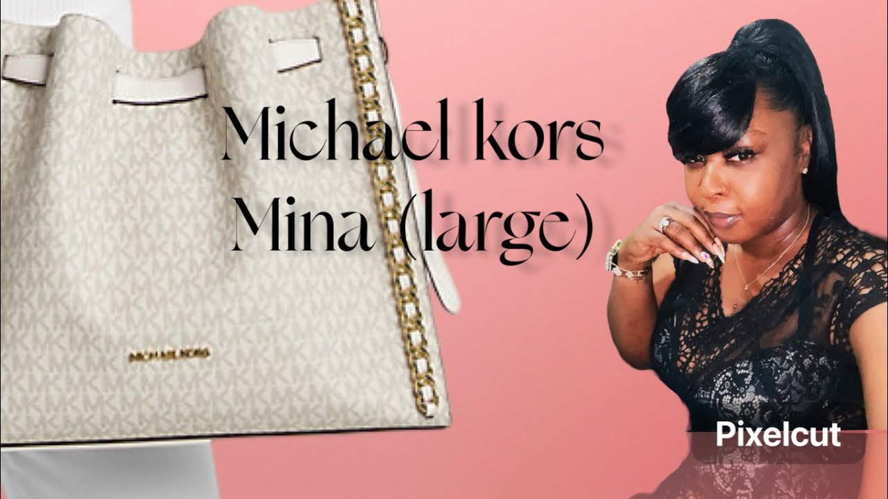 Micheal kors Mina Large l What’s in my bag?