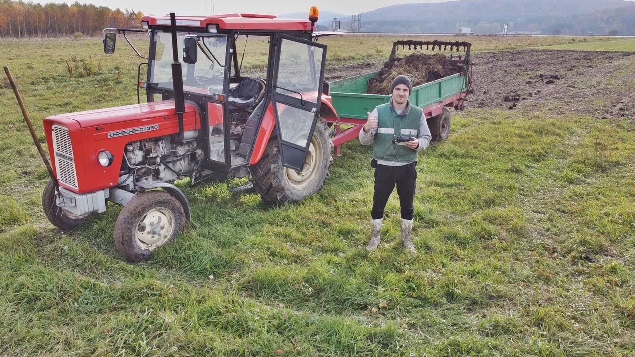 Akcja Obornik Jesienią/ Orka Ursusem C-360 z pługiem Unia G. 3 Skiby/ Miałem oddać pług już na złom!