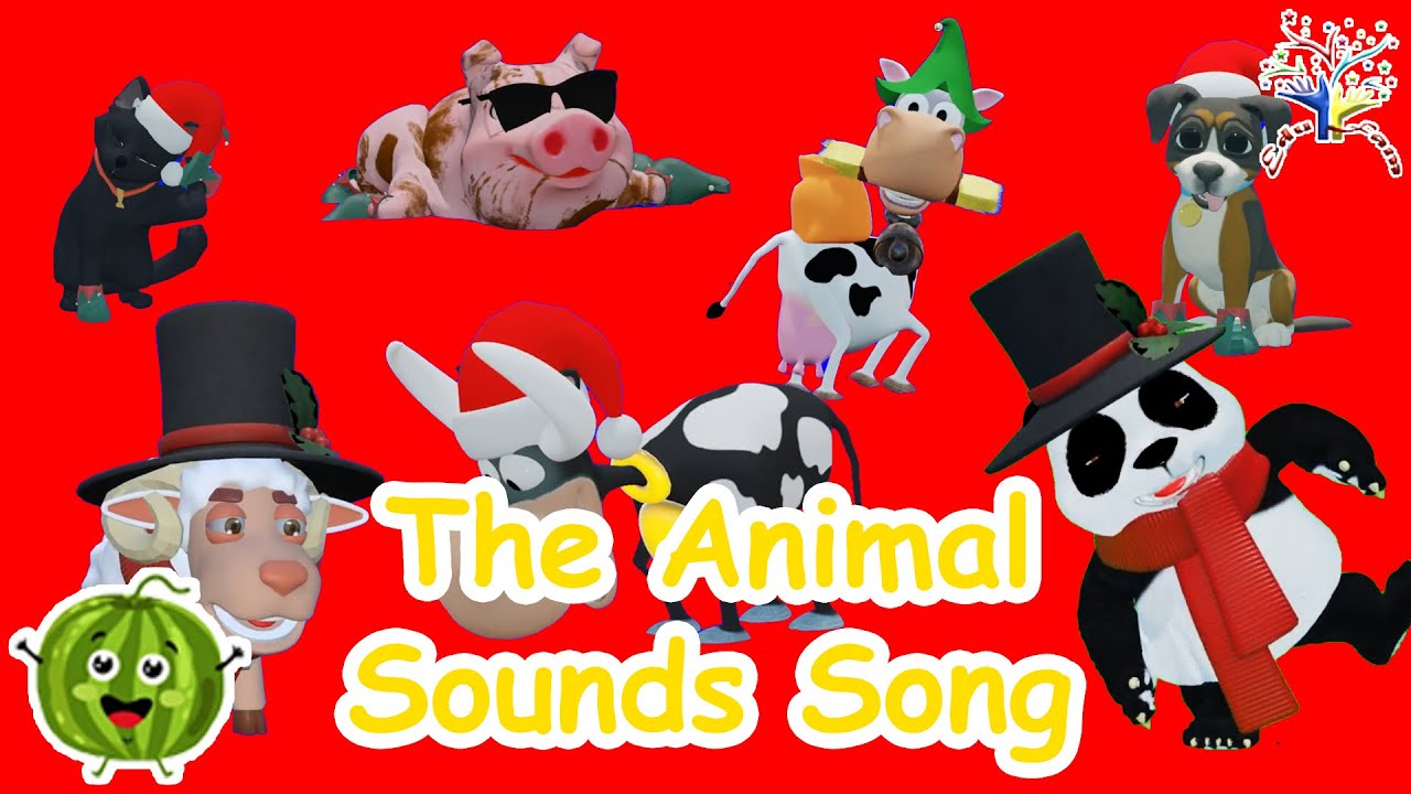 Animal Sounds TA6 | Fun and Educational Song for Kids | EduFam