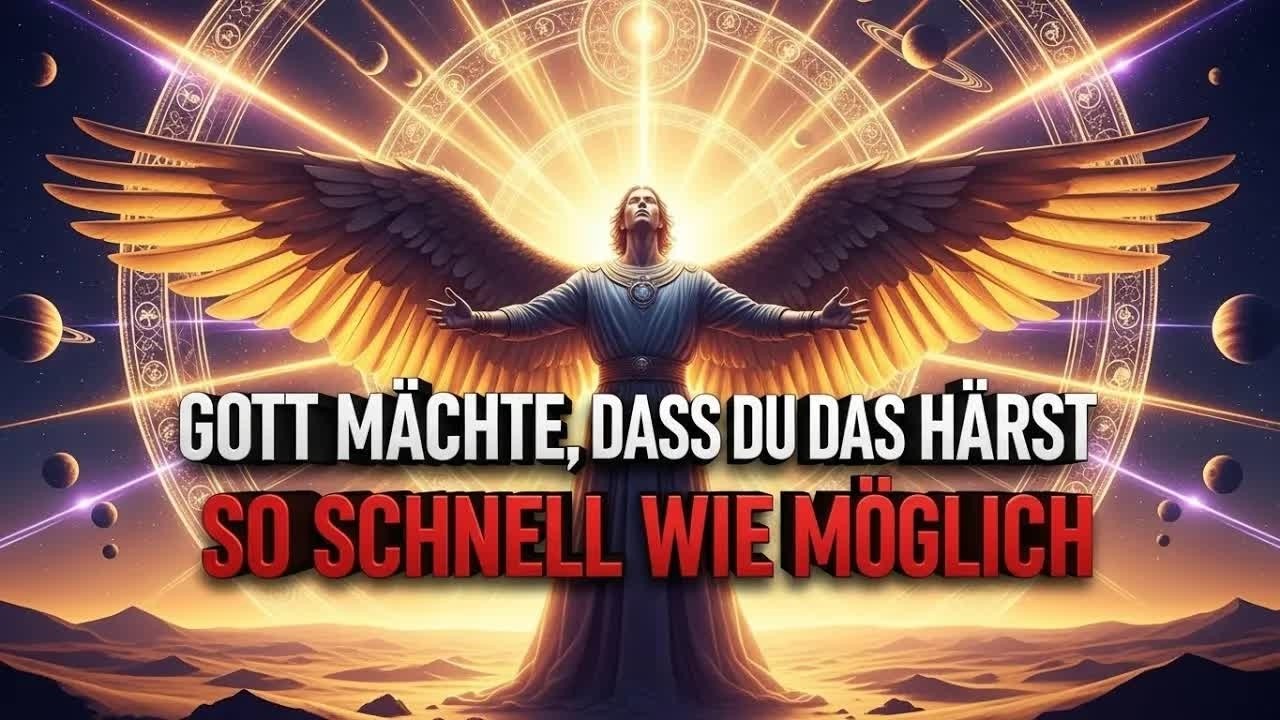AUSERWÄHLTE ✨ GOTT BESTEHT DARAUF, DASS IHR DAS SO SCHNELL WIE MÖGLICH HÖRT – JETZT