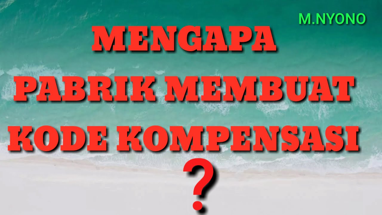 Cara memasukkan kode kompensasi injektor