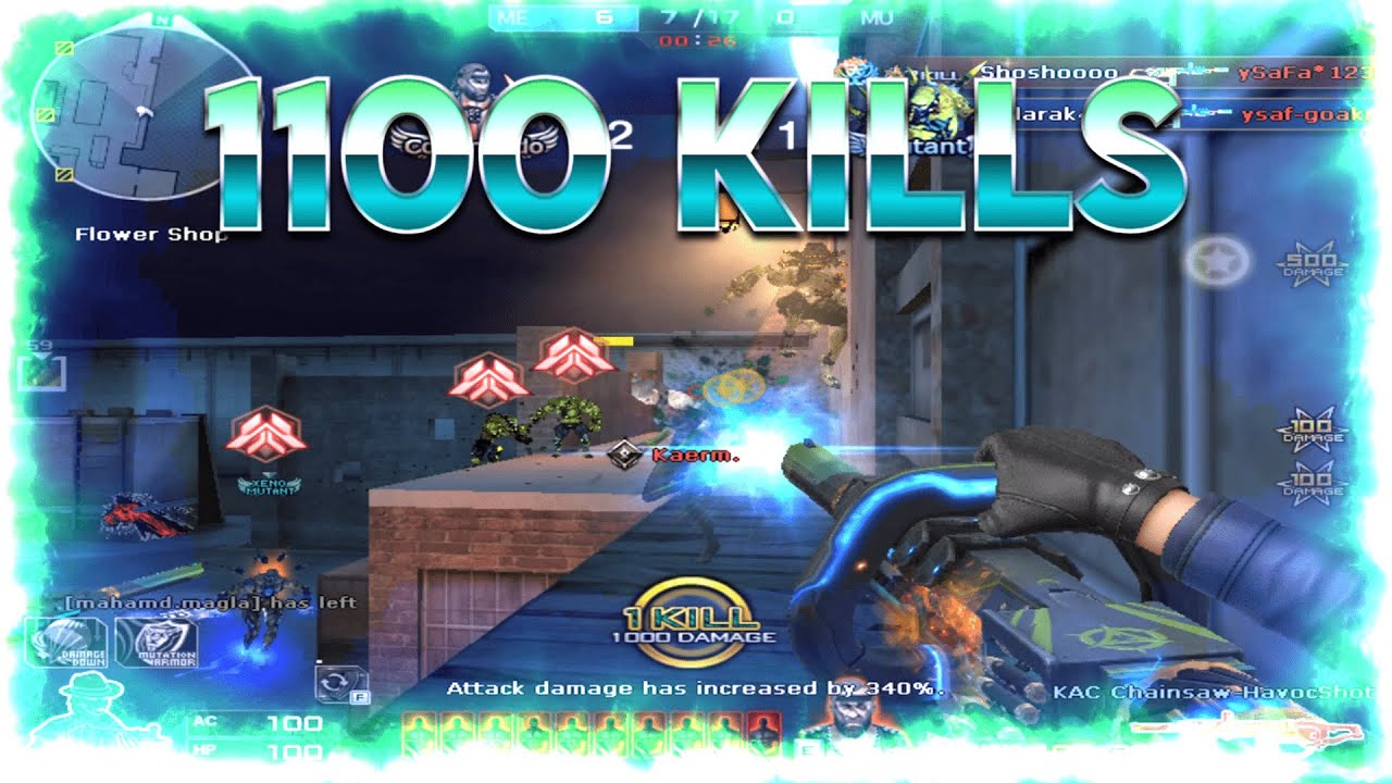 CrossFire West: KAC Chainsaw-HavocShot - Hero Mode X Gameplay