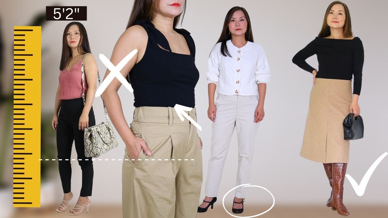 9 Best and WORST Ways to Dress if you are Short (or have Short Legs)