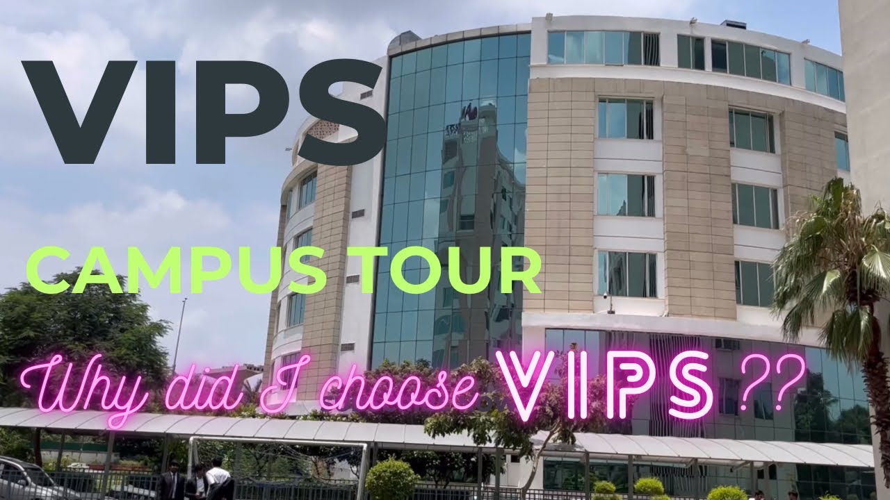 VIPS campus tour❤️|Maharaja Agrasen vs VIPS|Why did I choose VIPS ??