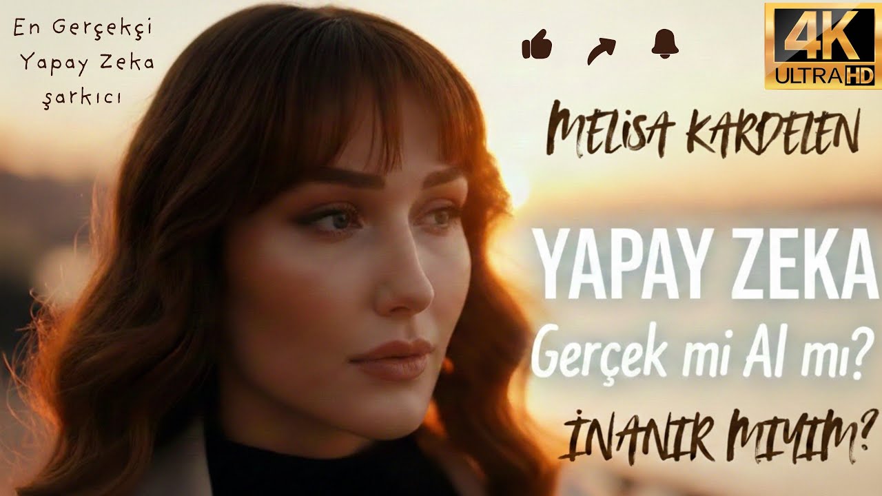 Melisa Kardelen - İnanır mıyım? (AI Video - 4K Klip)(TÜRKİYE'NİN EN GERÇEKÇİ YAPAY ZEKA SANATÇISI)