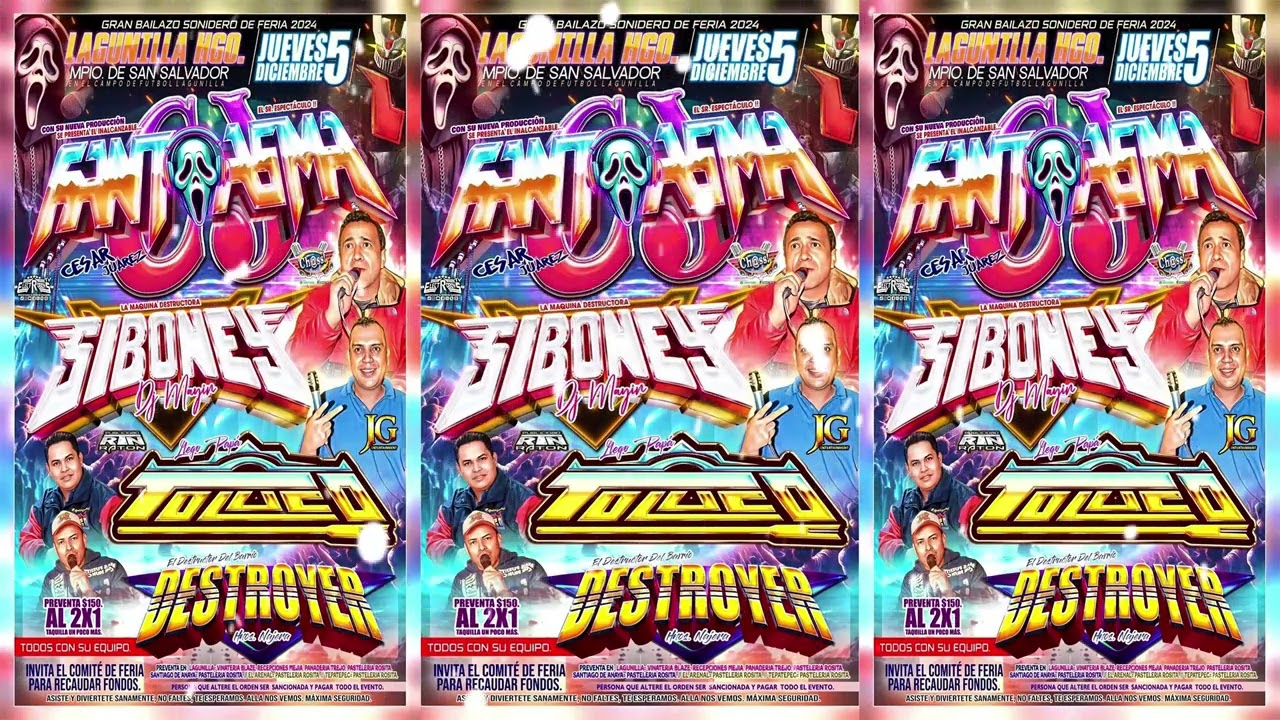 Sonido Fantasma ((Disco De Regalo)) En Lagunilla, Hidalgo 2024