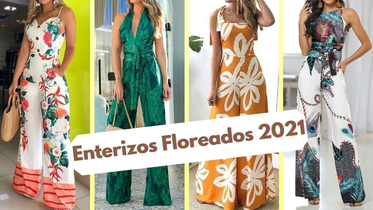 ENTERIZOS FLOREADOS MODERNOS 2021-2022 💋MODERN FLOWERED JUMPS 2021-2022