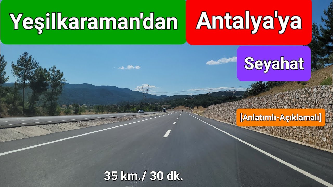 Yeşilkaraman'dan Aksu ve Antalya'ya Seyahat
