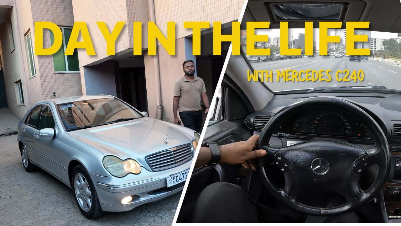 Day in a life with Mercedes c240